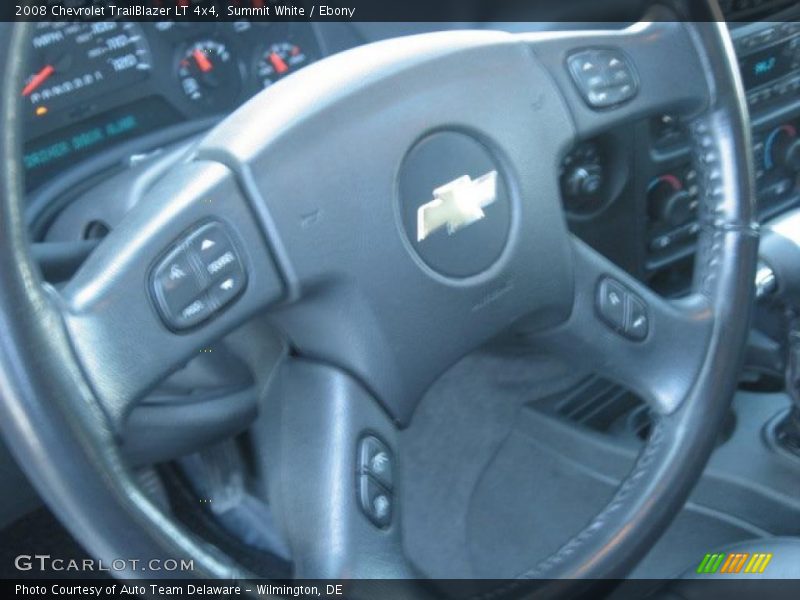 Summit White / Ebony 2008 Chevrolet TrailBlazer LT 4x4