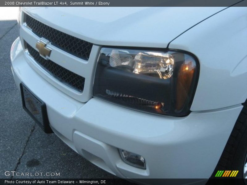 Summit White / Ebony 2008 Chevrolet TrailBlazer LT 4x4