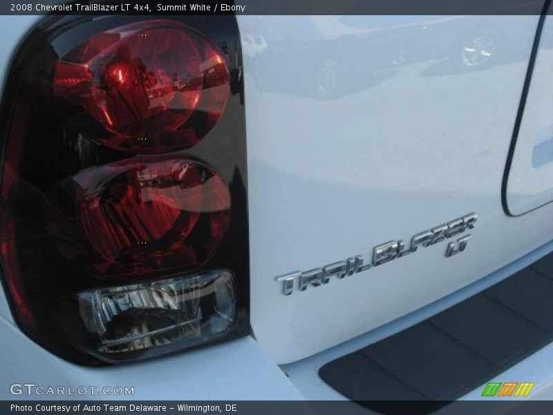 Summit White / Ebony 2008 Chevrolet TrailBlazer LT 4x4