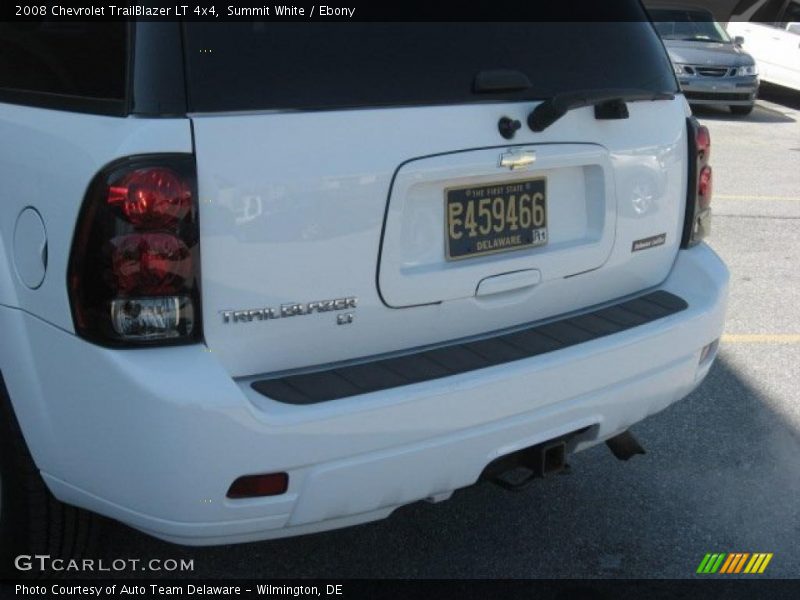 Summit White / Ebony 2008 Chevrolet TrailBlazer LT 4x4