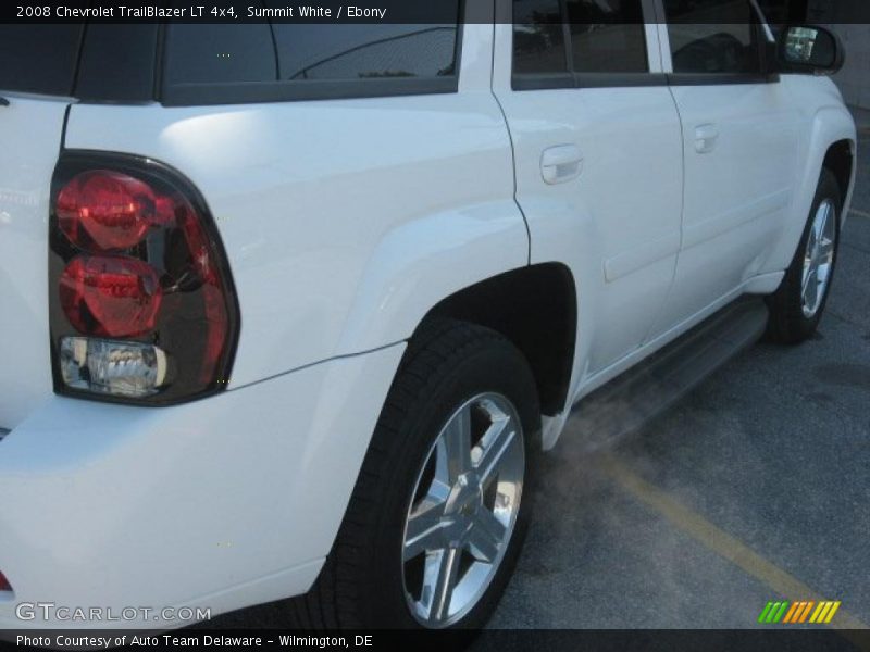 Summit White / Ebony 2008 Chevrolet TrailBlazer LT 4x4