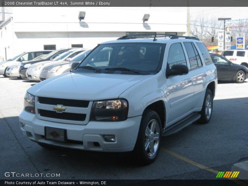 Summit White / Ebony 2008 Chevrolet TrailBlazer LT 4x4