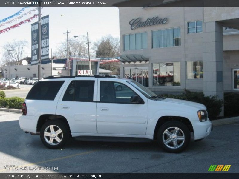 Summit White / Ebony 2008 Chevrolet TrailBlazer LT 4x4