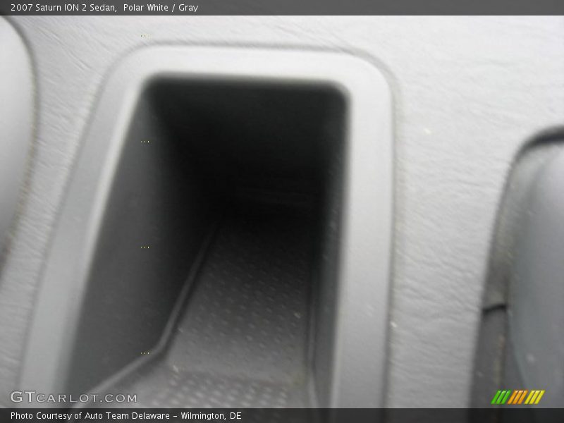 Polar White / Gray 2007 Saturn ION 2 Sedan