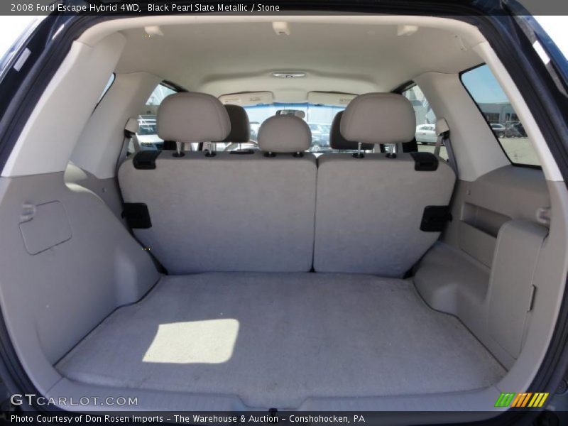  2008 Escape Hybrid 4WD Trunk