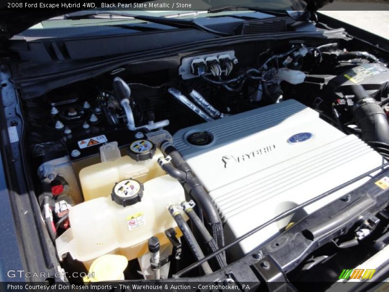 2008 Escape Hybrid 4WD Engine - 2.3 Liter DOHC 16-Valve Duratec 4 Cylinder Gasoline/Electric Hybrid