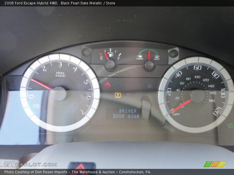  2008 Escape Hybrid 4WD Hybrid 4WD Gauges