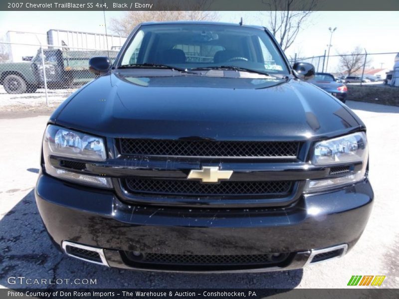 Black / Ebony 2007 Chevrolet TrailBlazer SS 4x4