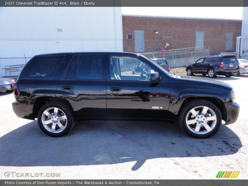 Black / Ebony 2007 Chevrolet TrailBlazer SS 4x4