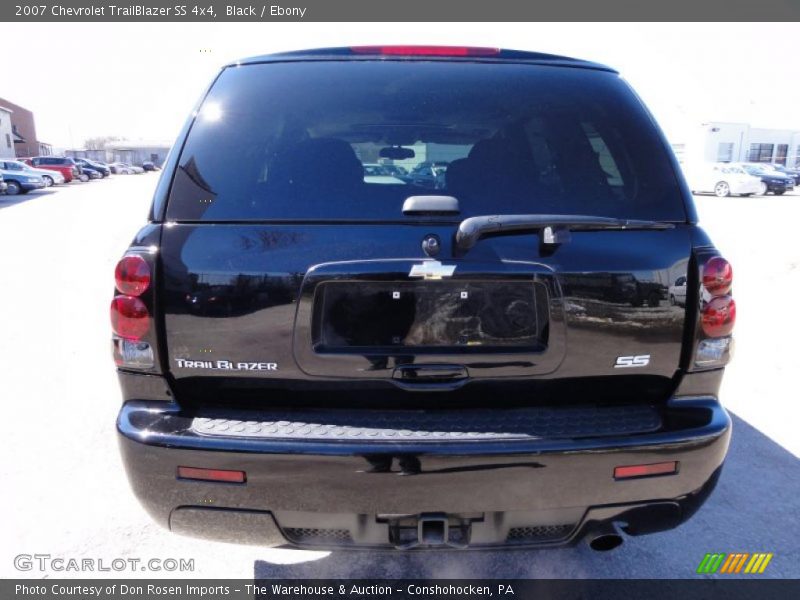 Black / Ebony 2007 Chevrolet TrailBlazer SS 4x4