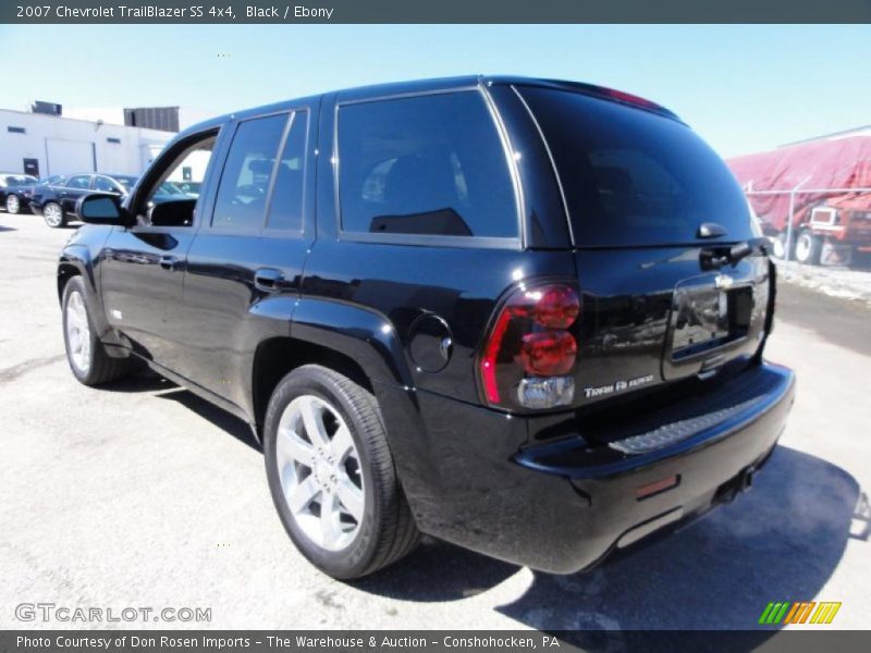 Black / Ebony 2007 Chevrolet TrailBlazer SS 4x4