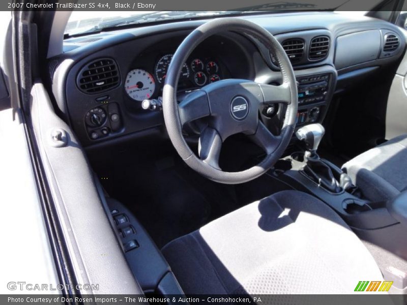 Black / Ebony 2007 Chevrolet TrailBlazer SS 4x4