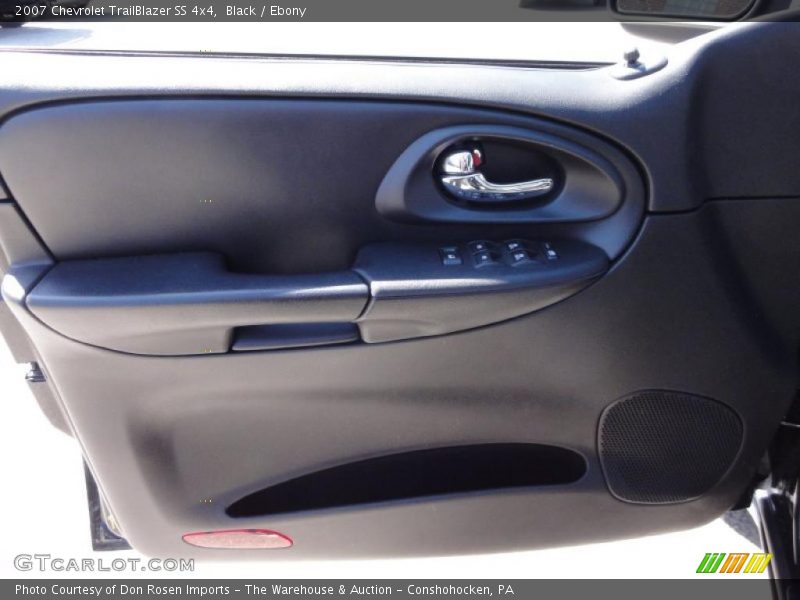 Black / Ebony 2007 Chevrolet TrailBlazer SS 4x4