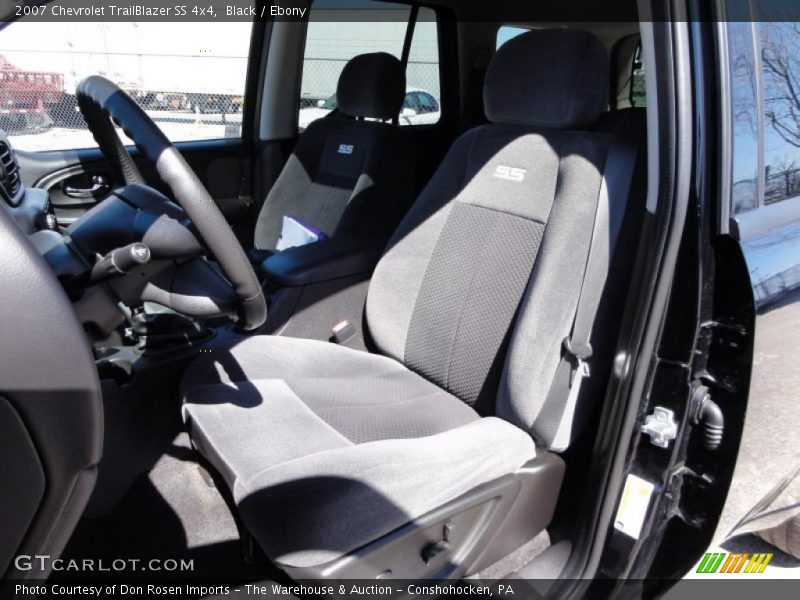 Black / Ebony 2007 Chevrolet TrailBlazer SS 4x4