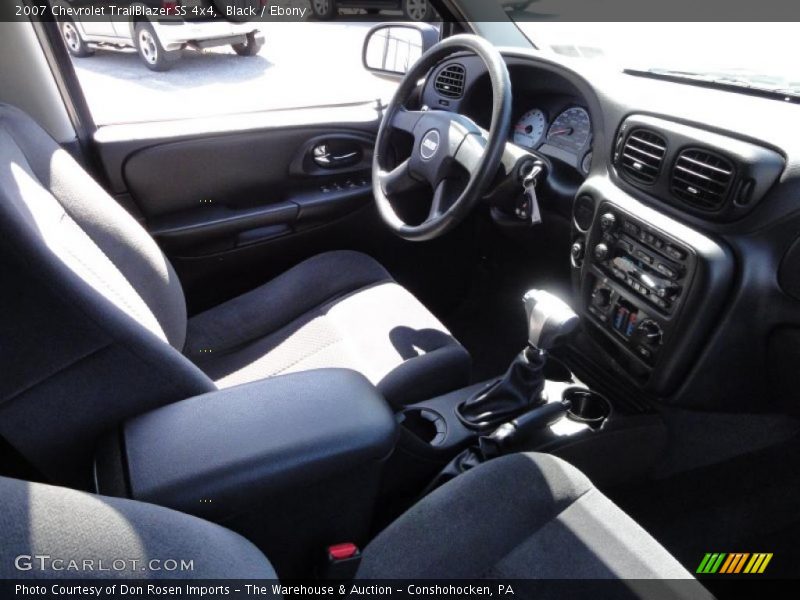 Black / Ebony 2007 Chevrolet TrailBlazer SS 4x4