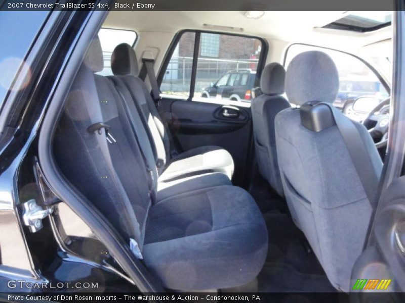 Black / Ebony 2007 Chevrolet TrailBlazer SS 4x4