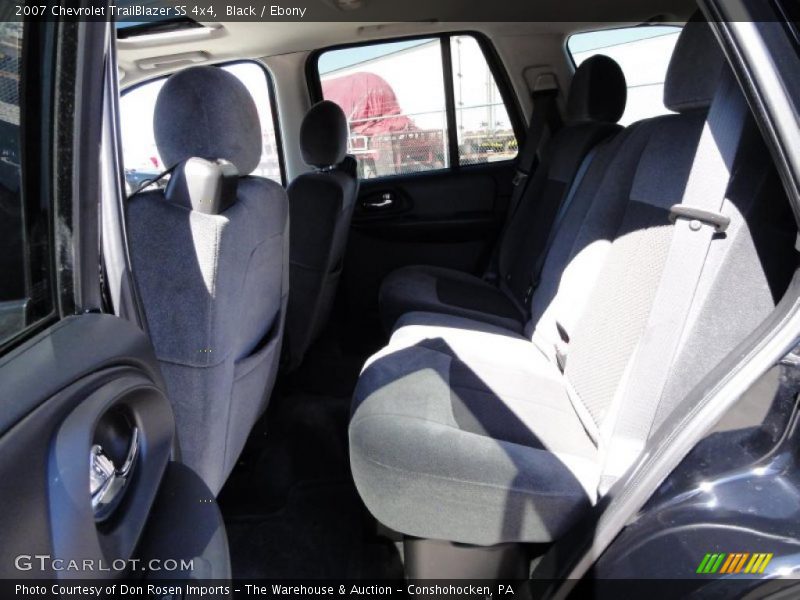 Black / Ebony 2007 Chevrolet TrailBlazer SS 4x4