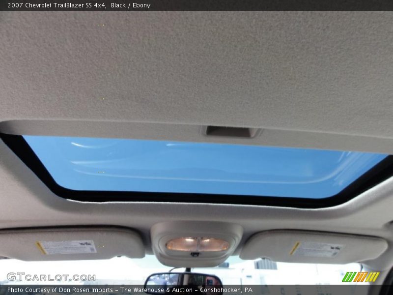 Black / Ebony 2007 Chevrolet TrailBlazer SS 4x4