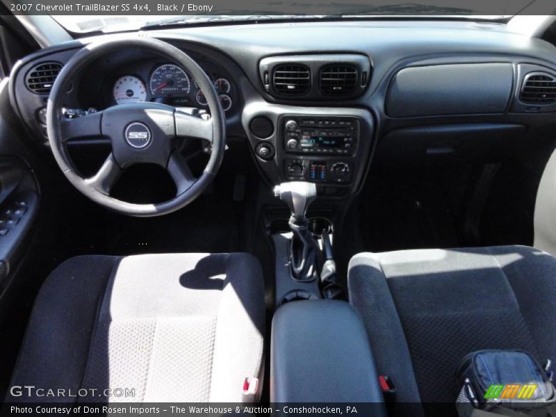 Black / Ebony 2007 Chevrolet TrailBlazer SS 4x4