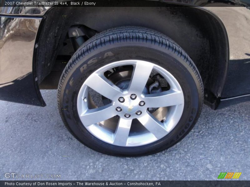 Black / Ebony 2007 Chevrolet TrailBlazer SS 4x4