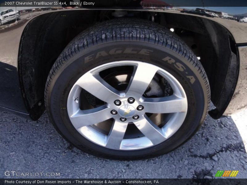 Black / Ebony 2007 Chevrolet TrailBlazer SS 4x4