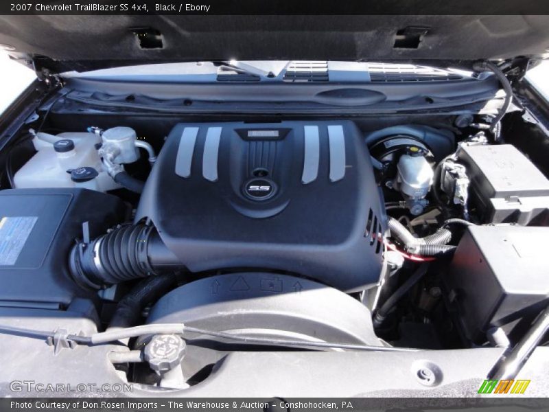 Black / Ebony 2007 Chevrolet TrailBlazer SS 4x4