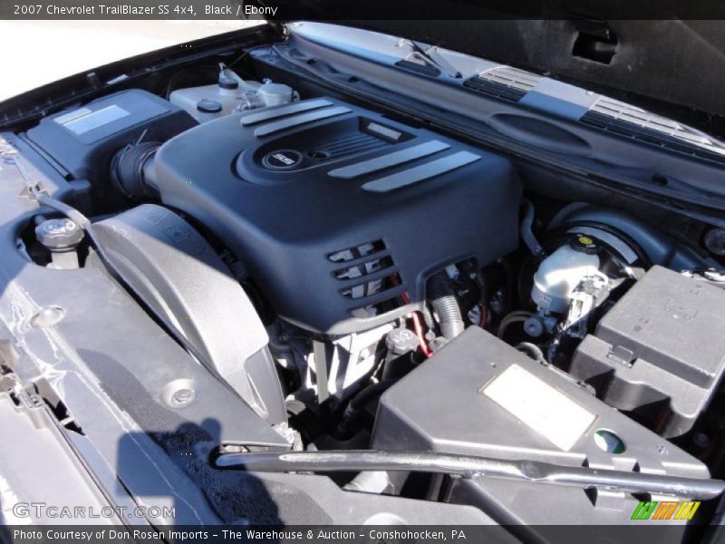 Black / Ebony 2007 Chevrolet TrailBlazer SS 4x4
