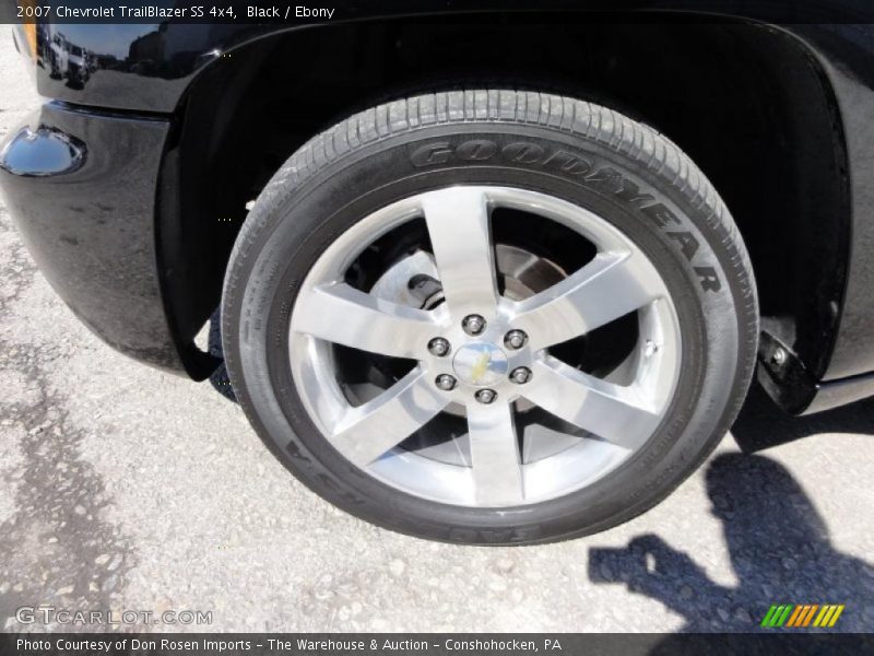 Black / Ebony 2007 Chevrolet TrailBlazer SS 4x4