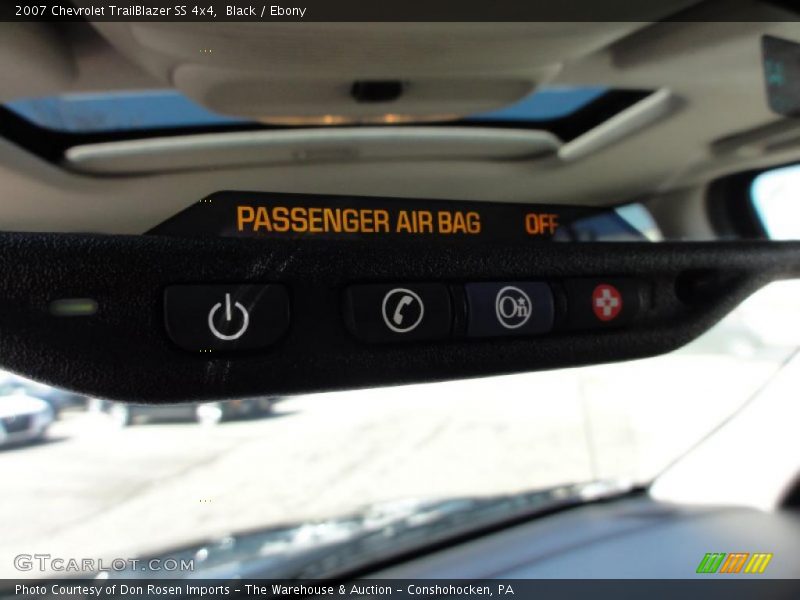 Black / Ebony 2007 Chevrolet TrailBlazer SS 4x4