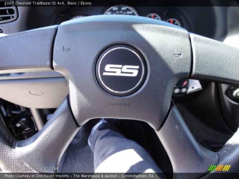 Black / Ebony 2007 Chevrolet TrailBlazer SS 4x4