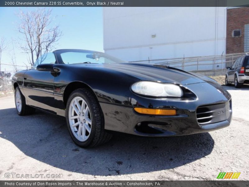  2000 Camaro Z28 SS Convertible Onyx Black