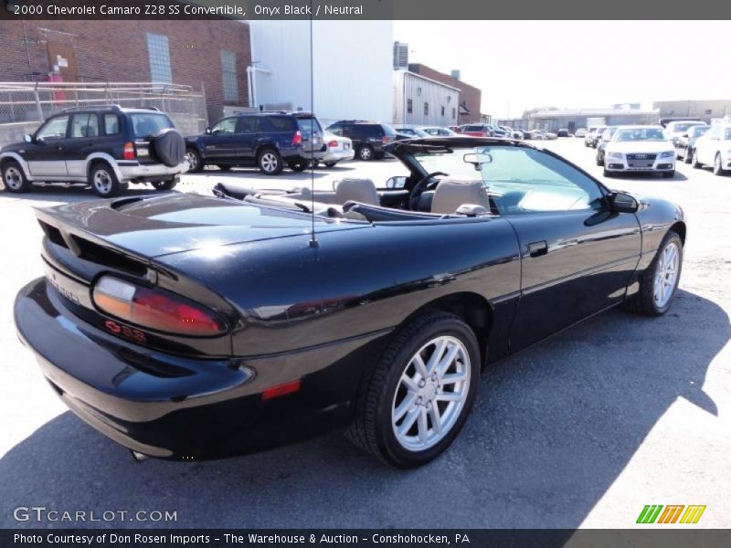  2000 Camaro Z28 SS Convertible Onyx Black
