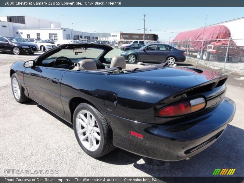  2000 Camaro Z28 SS Convertible Onyx Black