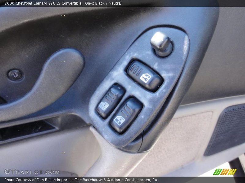 Controls of 2000 Camaro Z28 SS Convertible