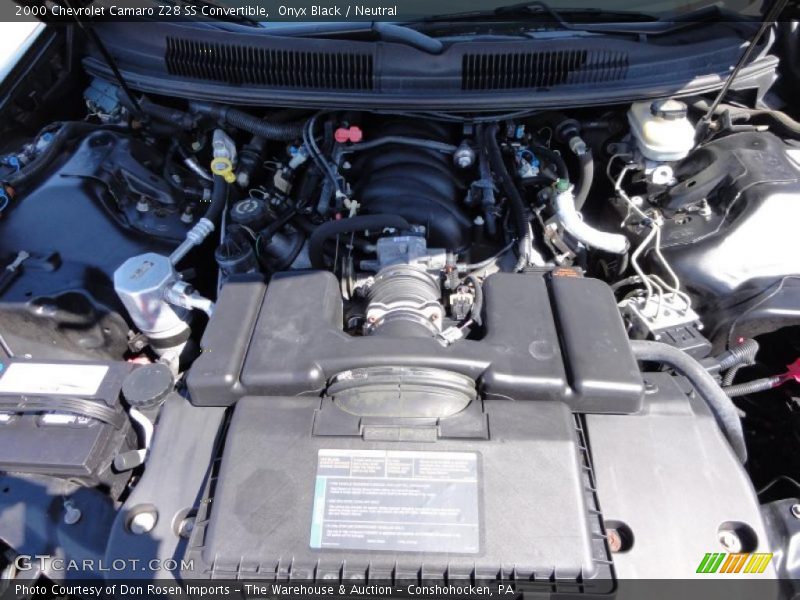  2000 Camaro Z28 SS Convertible Engine - 5.7 Liter OHV 16-Valve LS1 V8