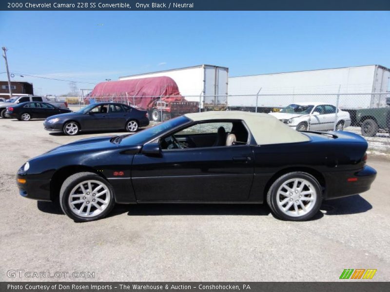  2000 Camaro Z28 SS Convertible Onyx Black