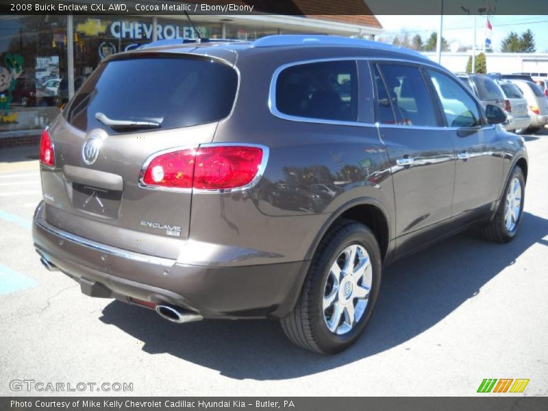 Cocoa Metallic / Ebony/Ebony 2008 Buick Enclave CXL AWD