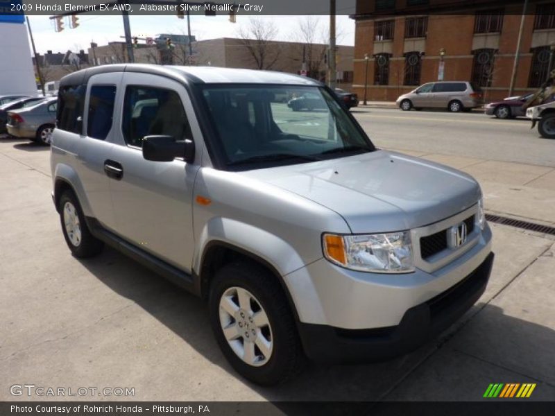 Front 3/4 View of 2009 Element EX AWD