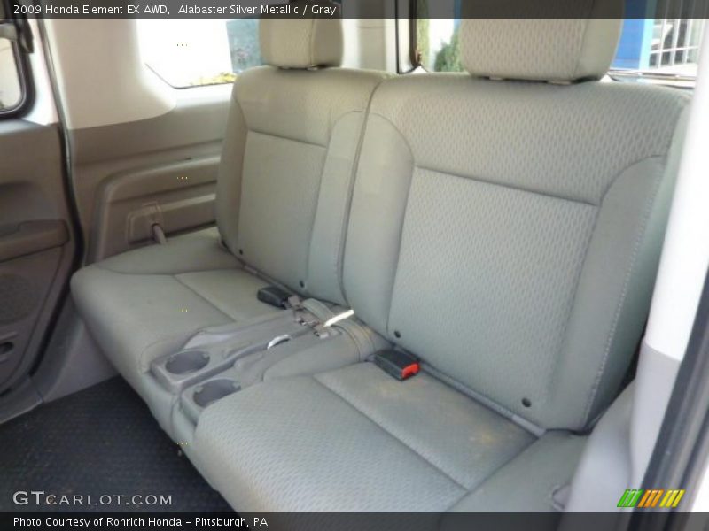  2009 Element EX AWD Gray Interior
