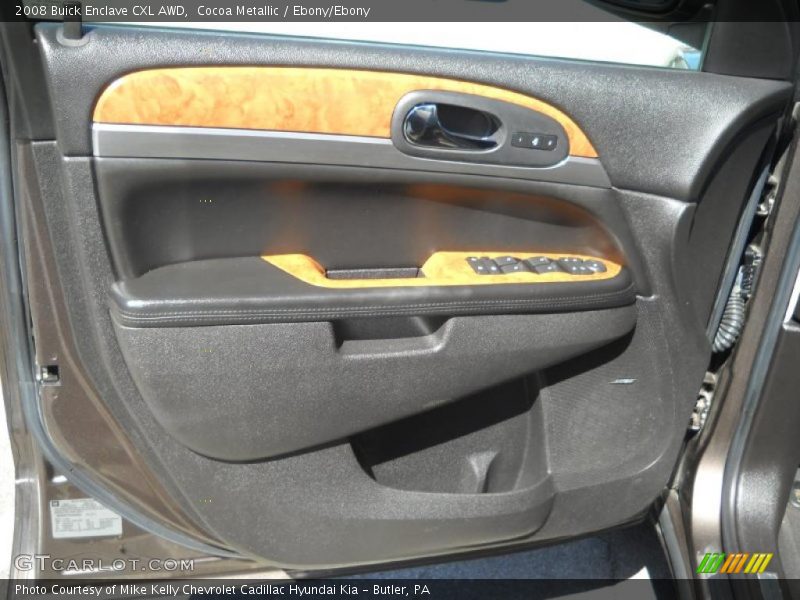Cocoa Metallic / Ebony/Ebony 2008 Buick Enclave CXL AWD