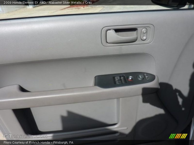 Alabaster Silver Metallic / Gray 2009 Honda Element EX AWD