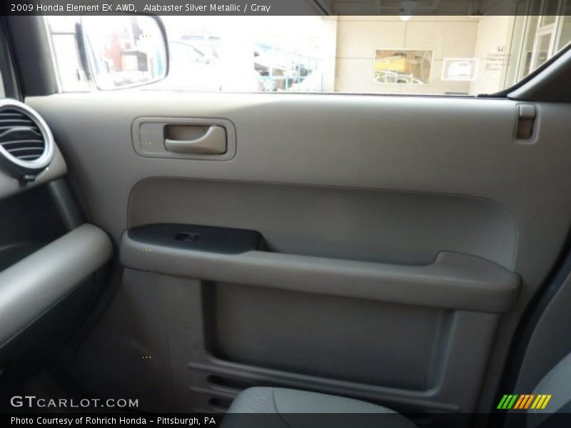 Alabaster Silver Metallic / Gray 2009 Honda Element EX AWD