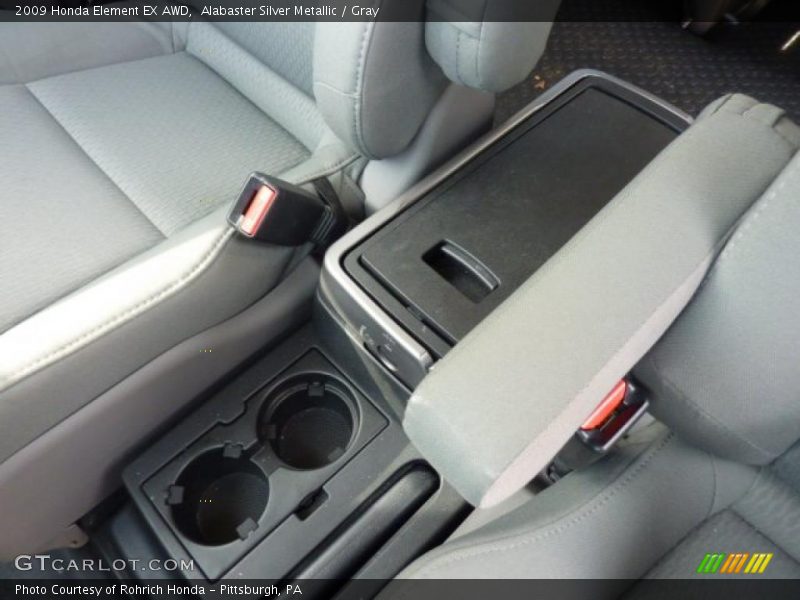 Alabaster Silver Metallic / Gray 2009 Honda Element EX AWD