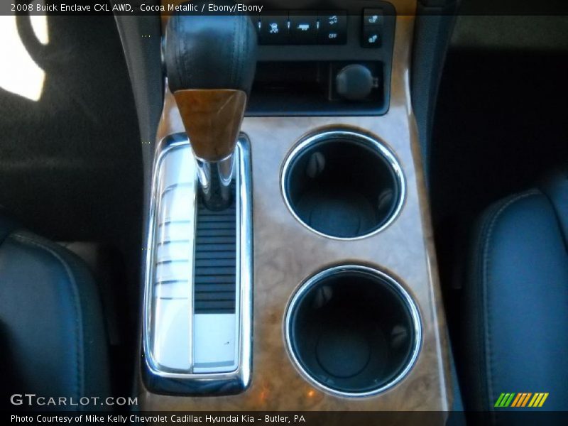Cocoa Metallic / Ebony/Ebony 2008 Buick Enclave CXL AWD
