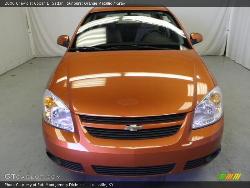 Sunburst Orange Metallic / Gray 2006 Chevrolet Cobalt LT Sedan