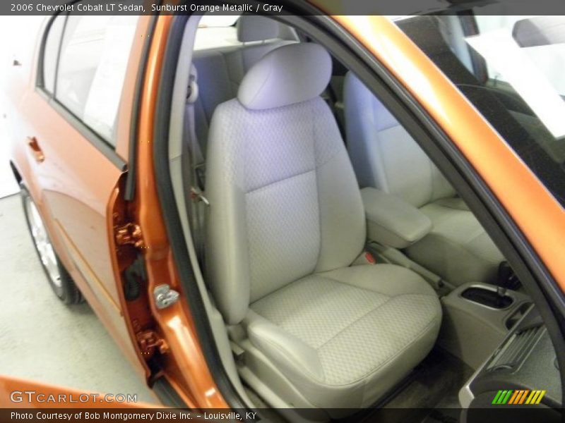 Sunburst Orange Metallic / Gray 2006 Chevrolet Cobalt LT Sedan