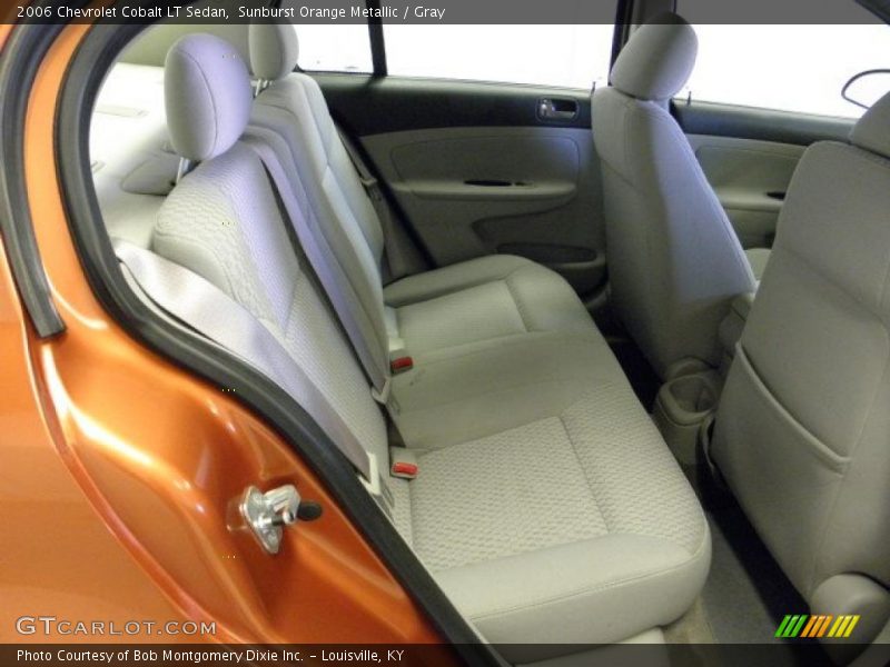 Sunburst Orange Metallic / Gray 2006 Chevrolet Cobalt LT Sedan