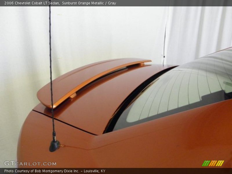 Sunburst Orange Metallic / Gray 2006 Chevrolet Cobalt LT Sedan