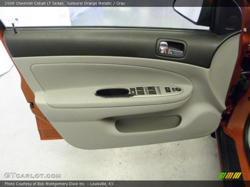 Sunburst Orange Metallic / Gray 2006 Chevrolet Cobalt LT Sedan
