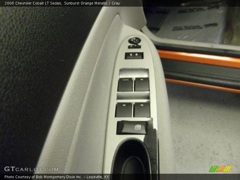 Sunburst Orange Metallic / Gray 2006 Chevrolet Cobalt LT Sedan
